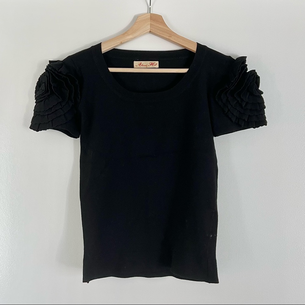 Alannah Hill 3D floral knitted top
